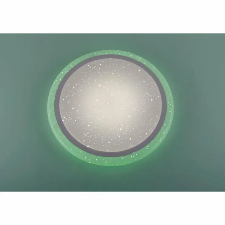 Luminaires Leuchten Direkt Éclairage Led|Plafonnier Leuchten Direkt LUISA LED Blanc, 1 lumière, Télécommandes, Changeur de couleurs