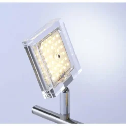 Luminaires Leuchten Direkt Spots Et Projecteurs|Plafonnier Leuchten Direkt Tony LED Chrome, Nickel mat, 4 lumières
