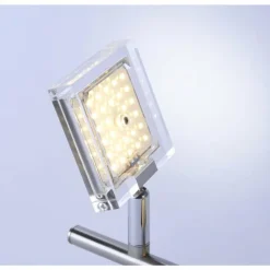 Luminaires Leuchten Direkt Spots Et Projecteurs|Plafonnier Leuchten Direkt Tony LED Chrome, Nickel mat, 2 lumières