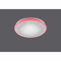Luminaires Leuchten Direkt Éclairage Led|Plafonnier Leuchten Direkt Luisa LED Blanc, 2 lumières, Télécommandes, Changeur de couleurs
