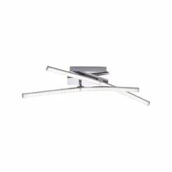 Luminaires Leuchten Direkt Éclairage Led|Plafonnier Leuchten Direkt Simon LED Chrome, 2 lumières