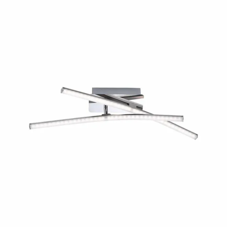 Luminaires Leuchten Direkt Éclairage Led|Plafonnier Leuchten Direkt Simon LED Chrome, 2 lumières