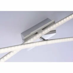 Luminaires Leuchten Direkt Éclairage Led|Plafonnier Leuchten Direkt Simon LED Chrome, 2 lumières