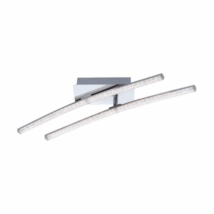 Luminaires Leuchten Direkt Éclairage Led|Plafonnier Leuchten Direkt Simon LED Chrome, 2 lumières