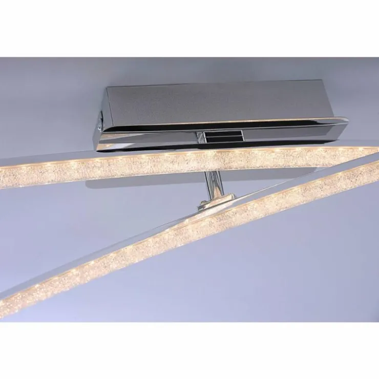 Luminaires Leuchten Direkt Éclairage Led|Plafonnier Leuchten Direkt Simon LED Chrome, 2 lumières