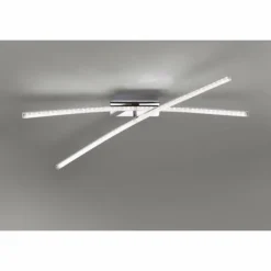 Luminaires Leuchten Direkt Éclairage Led|Plafonnier Leuchten Direkt Simon LED Chrome, 2 lumières