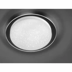Luminaires Leuchten Direkt Éclairage Led|Plafonnier Leuchten Direkt SKYLER LED Chrome, 1 lumière