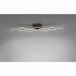Luminaires Leuchten Direkt Éclairage Led|Plafonnier Leuchten Direkt Wave LED Noir, 3 lumières