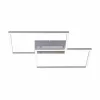Luminaires Leuchten Direkt Éclairage Led|Plafonnier Leuchten Direkt IVEN LED Acier inoxydable, 2 lumières, Télécommandes