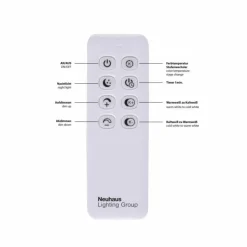 Luminaires Leuchten Direkt Éclairage Led|Plafonnier Leuchten Direkt IVEN LED Acier inoxydable, 2 lumières, Télécommandes