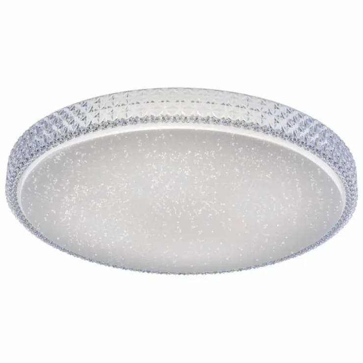 Luminaires Leuchten Direkt Éclairage Led|Plafonnier Leuchten Direkt FRIDA LED Transparent, 1 lumière, Télécommandes