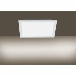 Luminaires Leuchten Direkt Éclairage Led|Plafonnier Leuchten Direkt FLEET LED Blanc, 1 lumière, Détecteur de mouvement