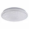 Plafonnier Leuchten Direkt Ls-JUPI LED Blanc, 1 lumière, Télécommandes, Changeur de couleurs