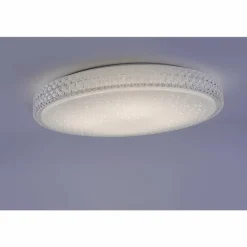 Plafonnier Leuchten Direkt Ls-FRIDA LED Transparent, 1 lumière, Télécommandes, Changeur de couleurs