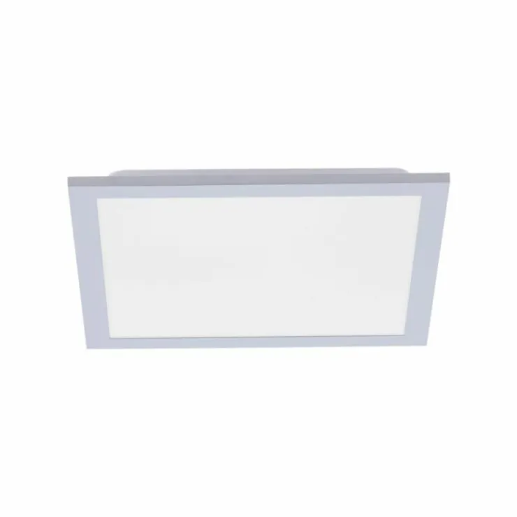 Luminaires Leuchten Direkt Éclairage Led|Plafonnier Leuchten Direkt FLAT LED Argenté, 1 lumière, Télécommandes