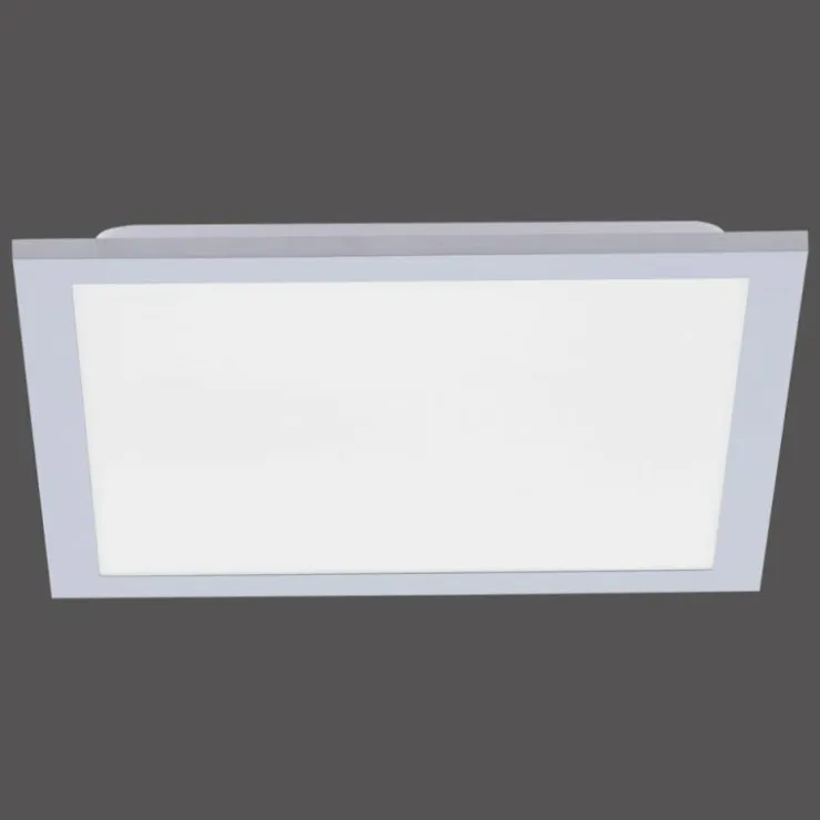 Luminaires Leuchten Direkt Éclairage Led|Plafonnier Leuchten Direkt FLAT LED Argenté, 1 lumière, Télécommandes
