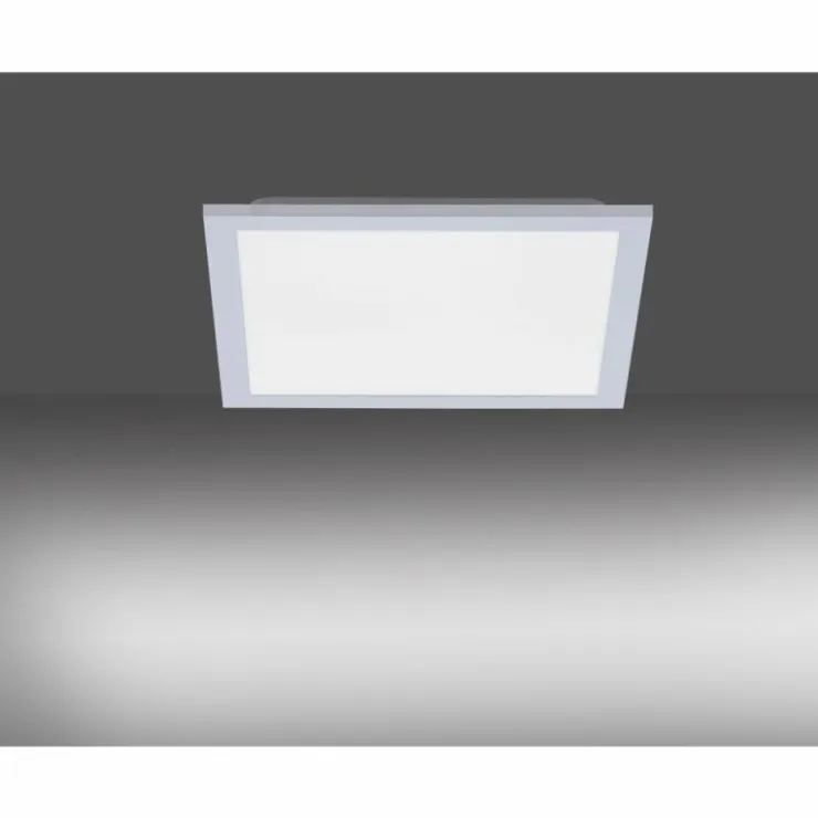 Luminaires Leuchten Direkt Éclairage Led|Plafonnier Leuchten Direkt FLAT LED Argenté, 1 lumière, Télécommandes