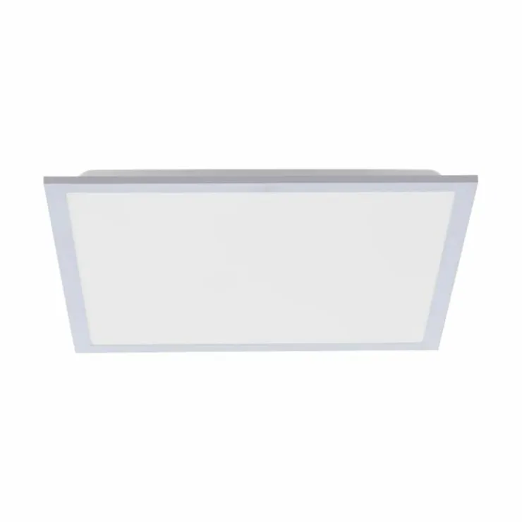 Luminaires Leuchten Direkt Éclairage Led|Plafonnier Leuchten Direkt FLAT LED Argenté, 1 lumière, Télécommandes