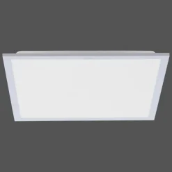 Luminaires Leuchten Direkt Éclairage Led|Plafonnier Leuchten Direkt FLAT LED Argenté, 1 lumière, Télécommandes
