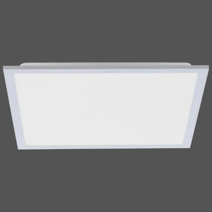 Luminaires Leuchten Direkt Éclairage Led|Plafonnier Leuchten Direkt FLAT LED Argenté, 1 lumière, Télécommandes
