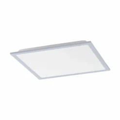 Luminaires Leuchten Direkt Éclairage Led|Plafonnier Leuchten Direkt FLAT LED Argenté, 1 lumière, Télécommandes