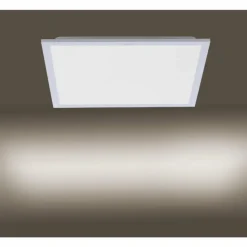 Luminaires Leuchten Direkt Éclairage Led|Plafonnier Leuchten Direkt FLAT LED Argenté, 1 lumière, Télécommandes