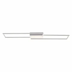 Luminaires Leuchten Direkt Éclairage Led|Plafonnier Leuchten Direkt ASMIN LED Nickel mat, 3 lumières, Télécommandes