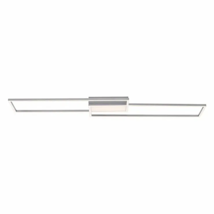 Luminaires Leuchten Direkt Éclairage Led|Plafonnier Leuchten Direkt ASMIN LED Nickel mat, 3 lumières, Télécommandes