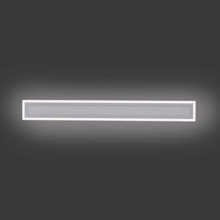 Luminaires Leuchten Direkt Éclairage Led|Plafonnier Leuchten Direkt EDGING LED Blanc, 2 lumières, Télécommandes