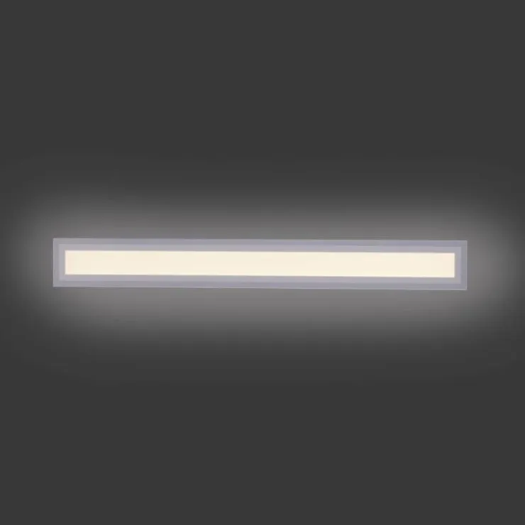 Luminaires Leuchten Direkt Éclairage Led|Plafonnier Leuchten Direkt EDGING LED Blanc, 2 lumières, Télécommandes