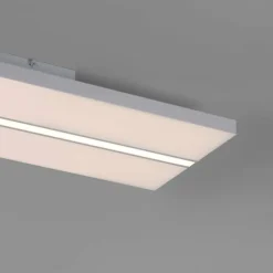 Luminaires Leuchten Direkt Éclairage Led|Plafonnier Leuchten Direkt EDGING LED Blanc, 2 lumières, Télécommandes