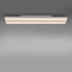 Luminaires Leuchten Direkt Éclairage Led|Plafonnier Leuchten Direkt EDGING LED Blanc, 2 lumières, Télécommandes