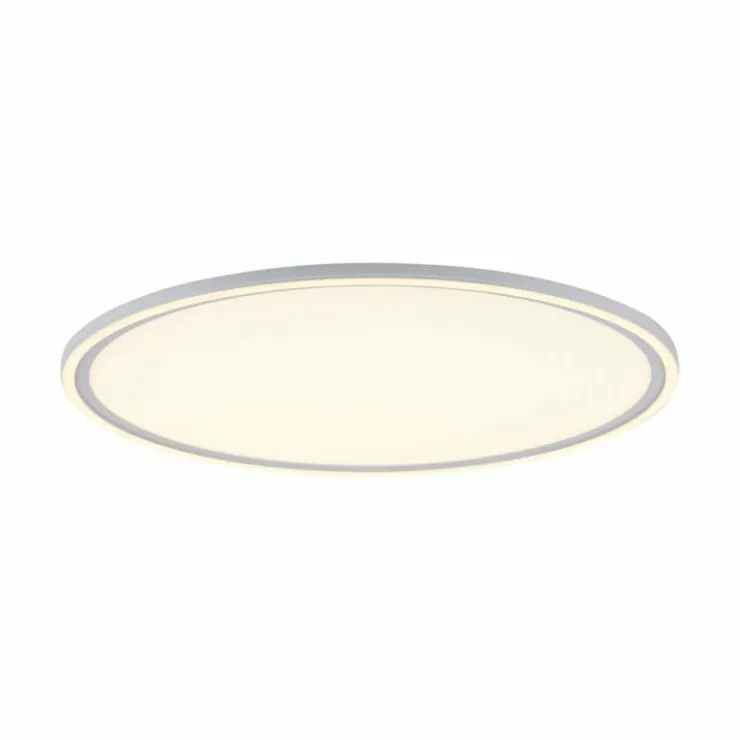 Luminaires Leuchten Direkt Éclairage Led|Plafonnier Leuchten Direkt EDGING LED Blanc, 2 lumières, Télécommandes