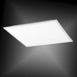 Luminaires Leuchten Direkt Éclairage Led|Plafonnier Leuchten-Direkt FLAT LED Blanc, 1 lumière, Télécommandes