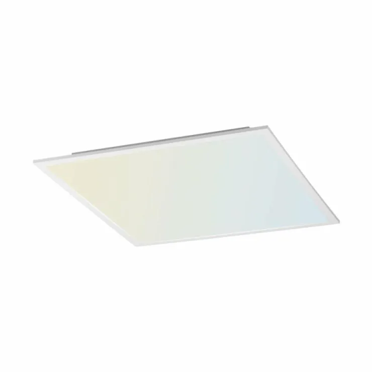Luminaires Leuchten Direkt Éclairage Led|Plafonnier Leuchten-Direkt FLAT LED Blanc, 1 lumière, Télécommandes