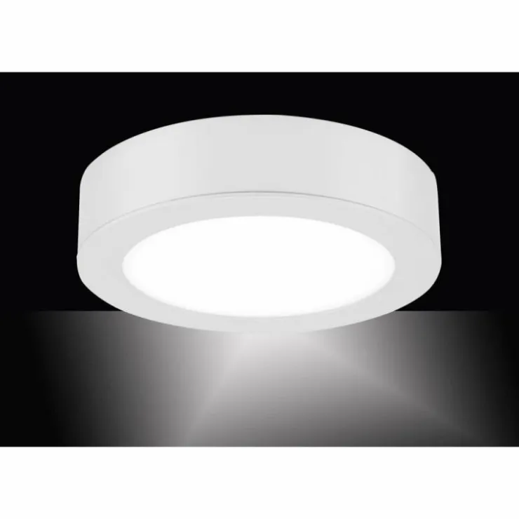 Luminaires Leuchten Direkt Éclairage Led|Plafonnier Leuchten-Direkt OSKAR LED Blanc, 1 lumière