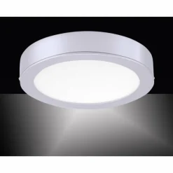 Luminaires Leuchten Direkt Éclairage Led|Plafonnier Leuchten-Direkt OSKAR LED Argenté, 1 lumière