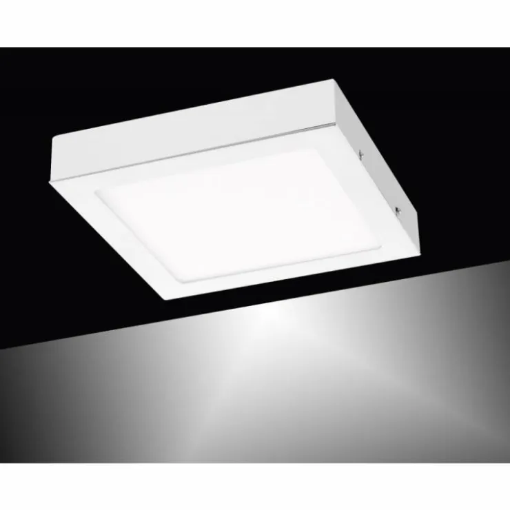 Luminaires Leuchten Direkt Éclairage Led|Plafonnier Leuchten-Direkt OSKAR LED Blanc, 1 lumière