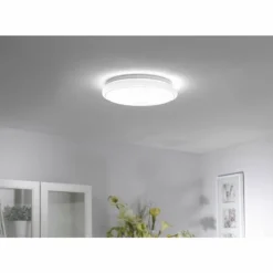Luminaires Leuchten Direkt Éclairage Led|Plafonnier Leuchten-Direkt JUPITER LED Blanc, 1 lumière
