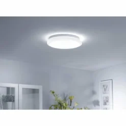Luminaires Leuchten Direkt Éclairage Led|Plafonnier Leuchten-Direkt JUPITER LED Blanc, 1 lumière