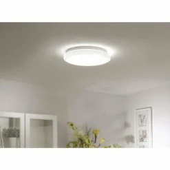 Luminaires Leuchten Direkt Éclairage Led|Plafonnier Leuchten-Direkt JUPITER LED Blanc, 1 lumière