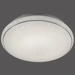 Luminaires Leuchten Direkt Éclairage Led|Plafonnier Leuchten-Direkt JUPITER LED Blanc, 1 lumière