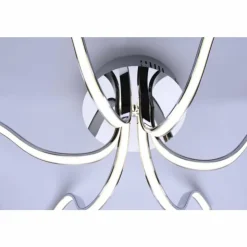 Luminaires Leuchten Direkt Éclairage Led|Plafonnier Leuchten-Direkt VALERIE LED Chrome, 6 lumières