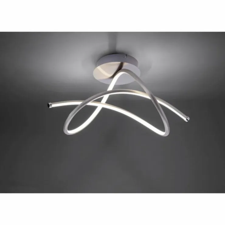 Luminaires Leuchten Direkt Éclairage Led|Plafonnier Leuchten-Direkt VIOLETTA LED Acier inoxydable, 1 lumière