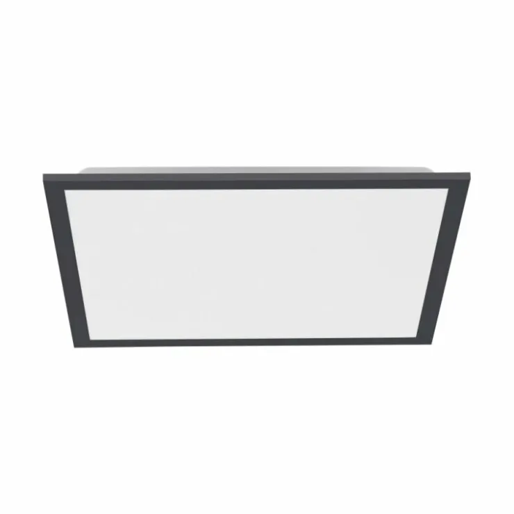 Luminaires Leuchten Direkt Éclairage Led|Plafonnier Leuchten-Direkt FLAT LED Noir, 1 lumière, Télécommandes