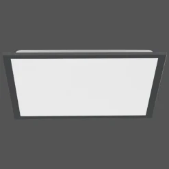 Luminaires Leuchten Direkt Éclairage Led|Plafonnier Leuchten-Direkt FLAT LED Noir, 1 lumière, Télécommandes