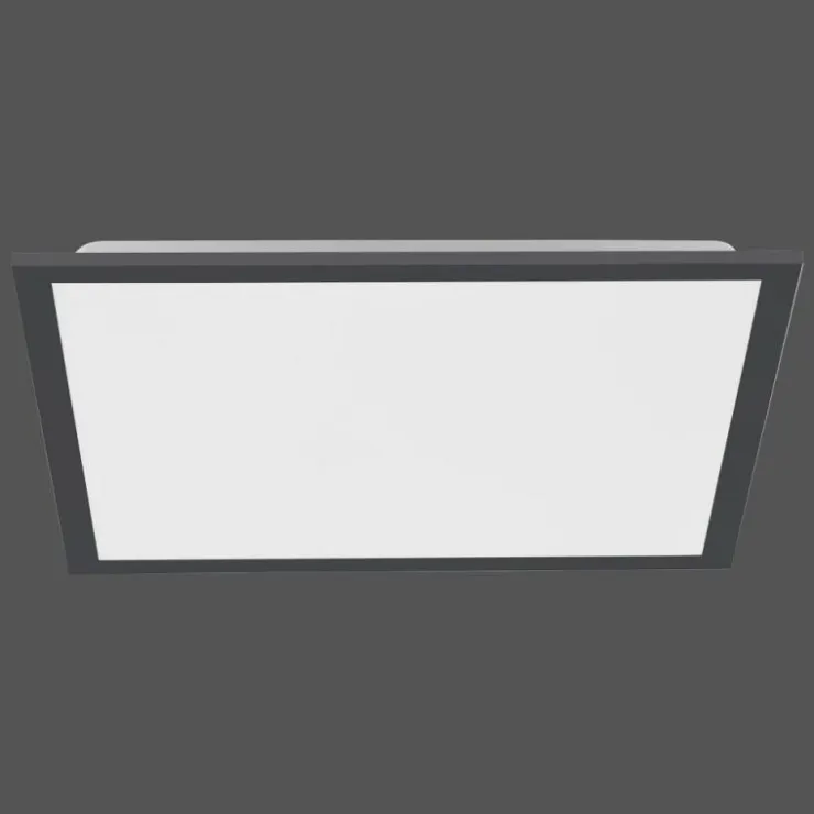 Luminaires Leuchten Direkt Éclairage Led|Plafonnier Leuchten-Direkt FLAT LED Noir, 1 lumière, Télécommandes