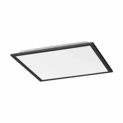 Luminaires Leuchten Direkt Éclairage Led|Plafonnier Leuchten-Direkt FLAT LED Noir, 1 lumière, Télécommandes