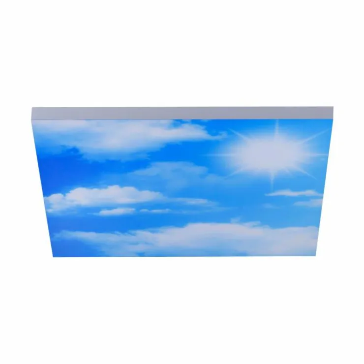 Luminaires Leuchten Direkt Éclairage Led|Plafonnier Leuchten-Direkt CLOUD LED Blanc, 1 lumière, Télécommandes