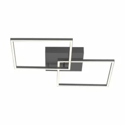 Luminaires Leuchten Direkt Éclairage Led|Plafonnier Leuchten-Direkt IVEN LED Noir, 2 lumières, Télécommandes
